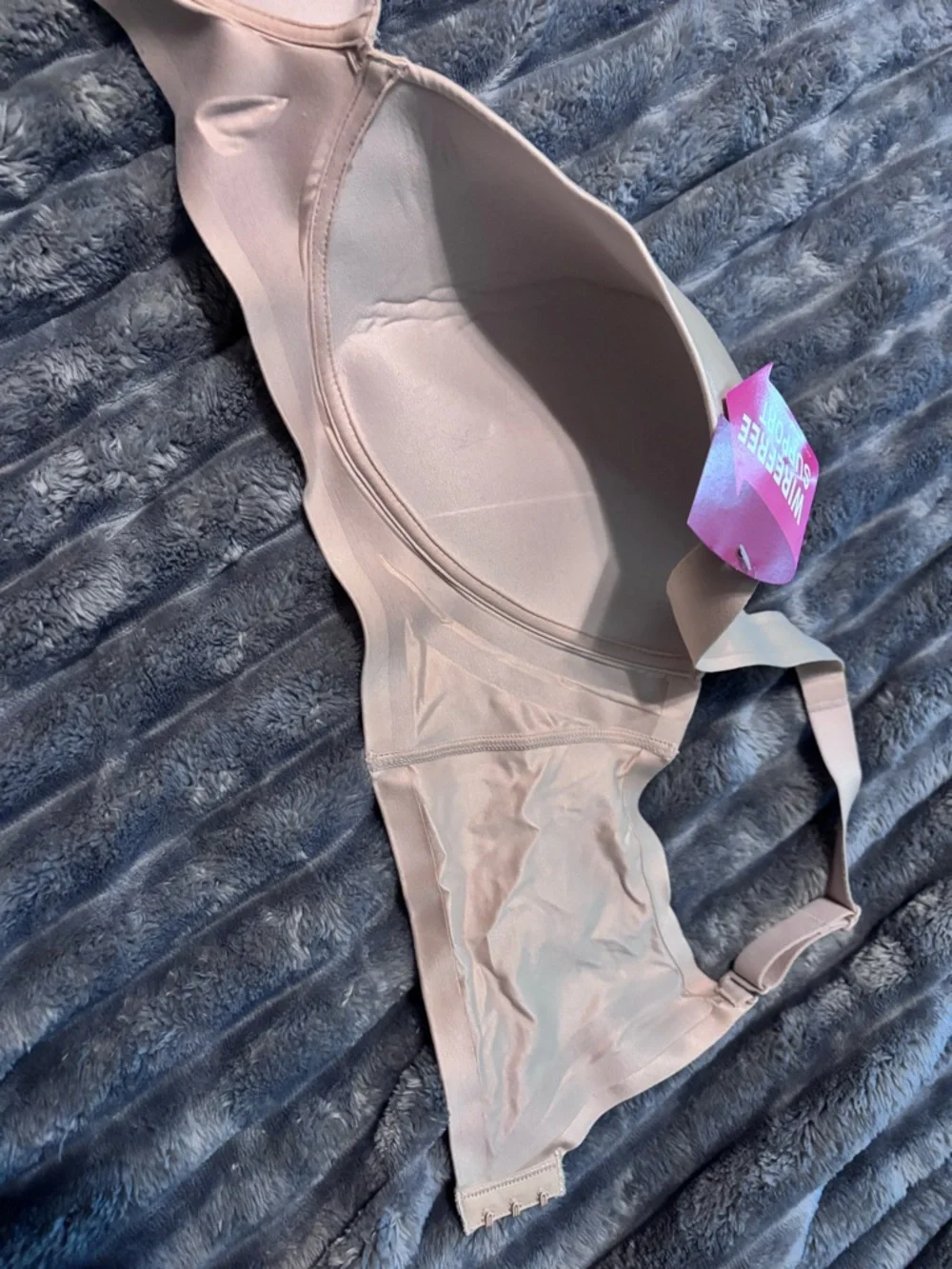 NWT Bali Comfort Seamless Nude T-Shirt Bra - Light Beige Size XL- see size chart - Picture 12 of 14